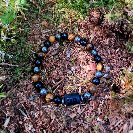 Naturstein Armbånd - Horoskop Løven (Leo)